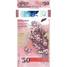 (495) ** PNew (PN346) Northern Ireland - 50 Pounds Year 2021 (Ulster Bank)(AA  Prefix)